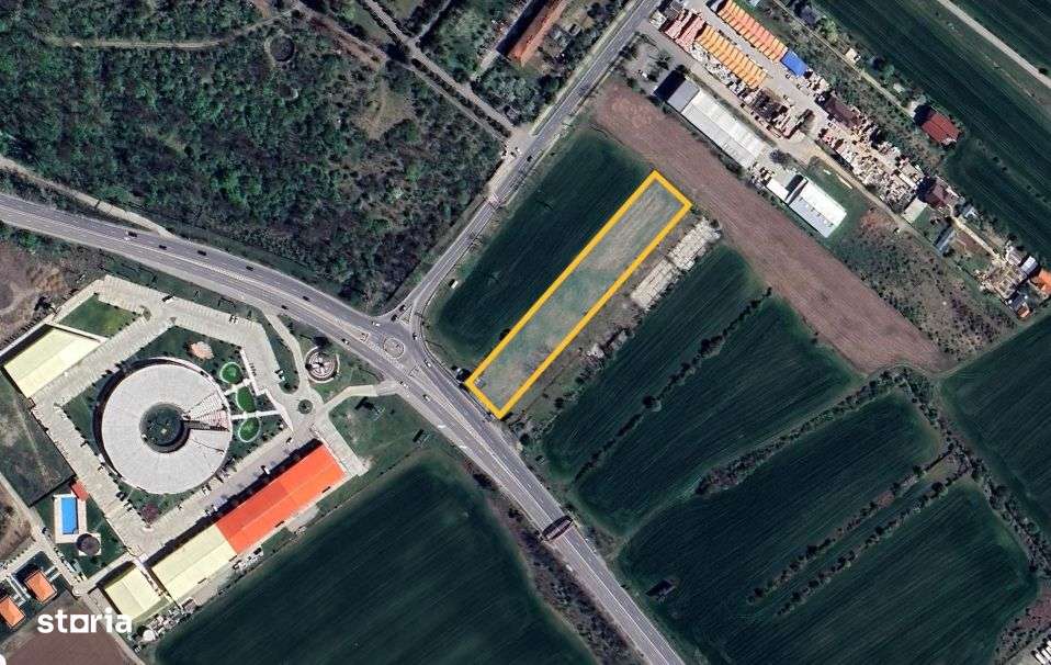 Pret redus! 5000mp intravilan Snagov Plaza,  28 ml - deschidere DN1-6