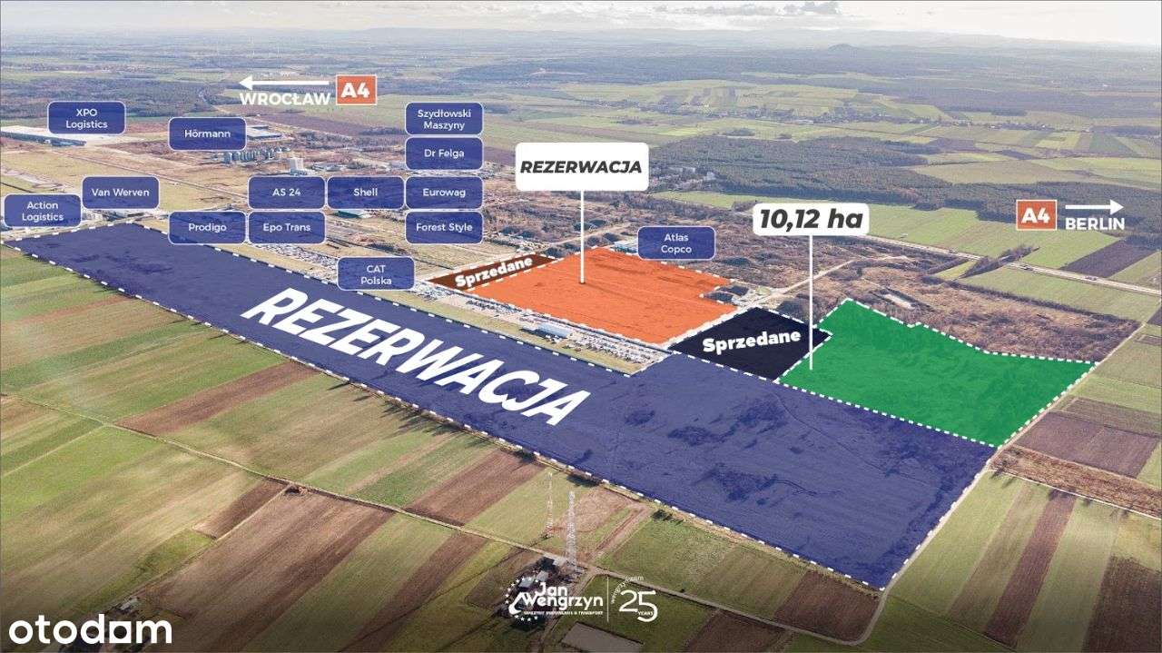 Działka przy skrzyżowaniu autostrad A4, A18, MPZP - Pełny obrazek: 3/11