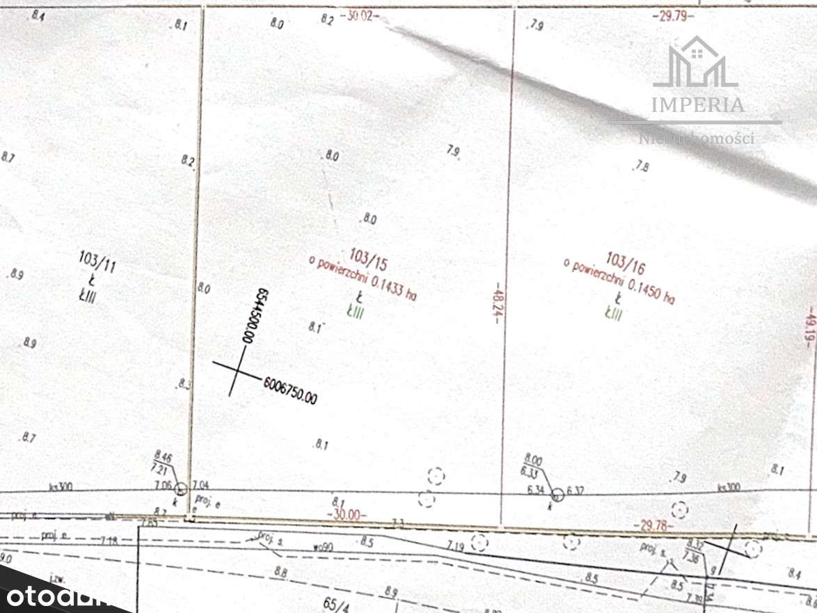 Działka budowlana – Skowarcz | 1433 m²-1