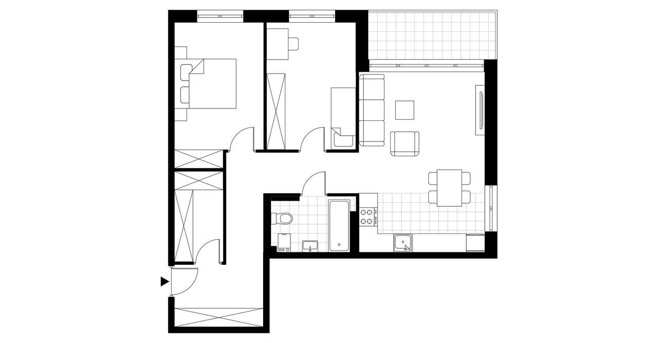 Osiedle Sosnowa | mieszkanie 3-pok. | D20 - Pełny obrazek: 4/9