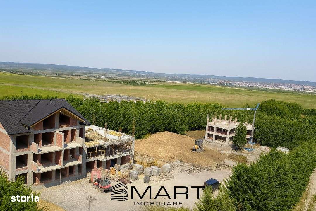 Apartament 2 camere 50mp plus curte 50mp cartier Davinci Cristian - Imagine principală: 2/7