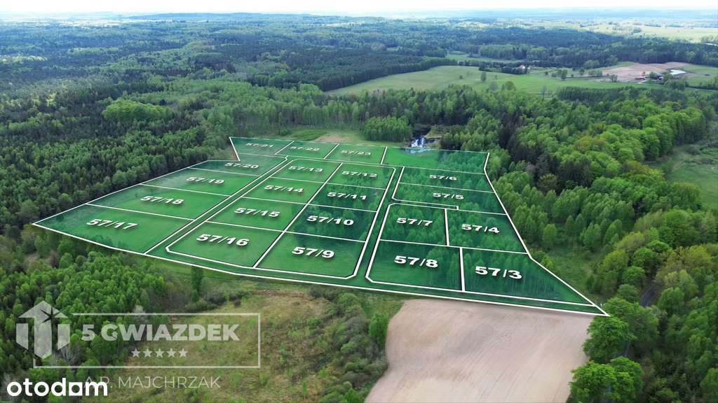 Działki rolne-piękne tereny doskonałe na siedlisko - Pełny obrazek: 5/20