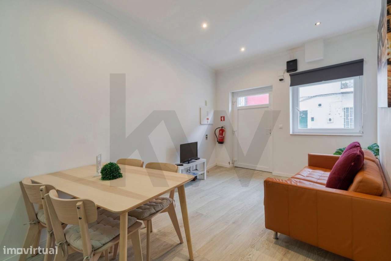 Apartamento T1 na Baixa de Setúbal – Totalmente Mobilado com Licença d - Grande imagem: 4/26