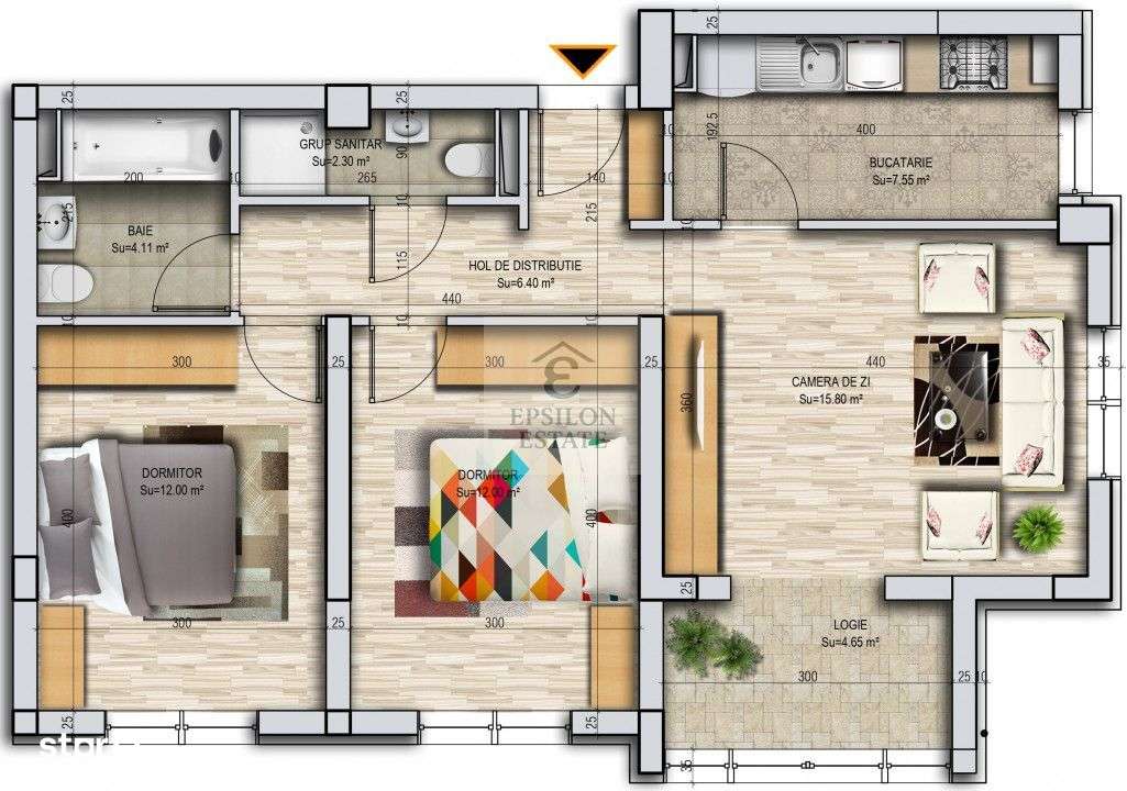 Apartament 3 camere decomandat - Militari Residence - Imagine principală: 1/4