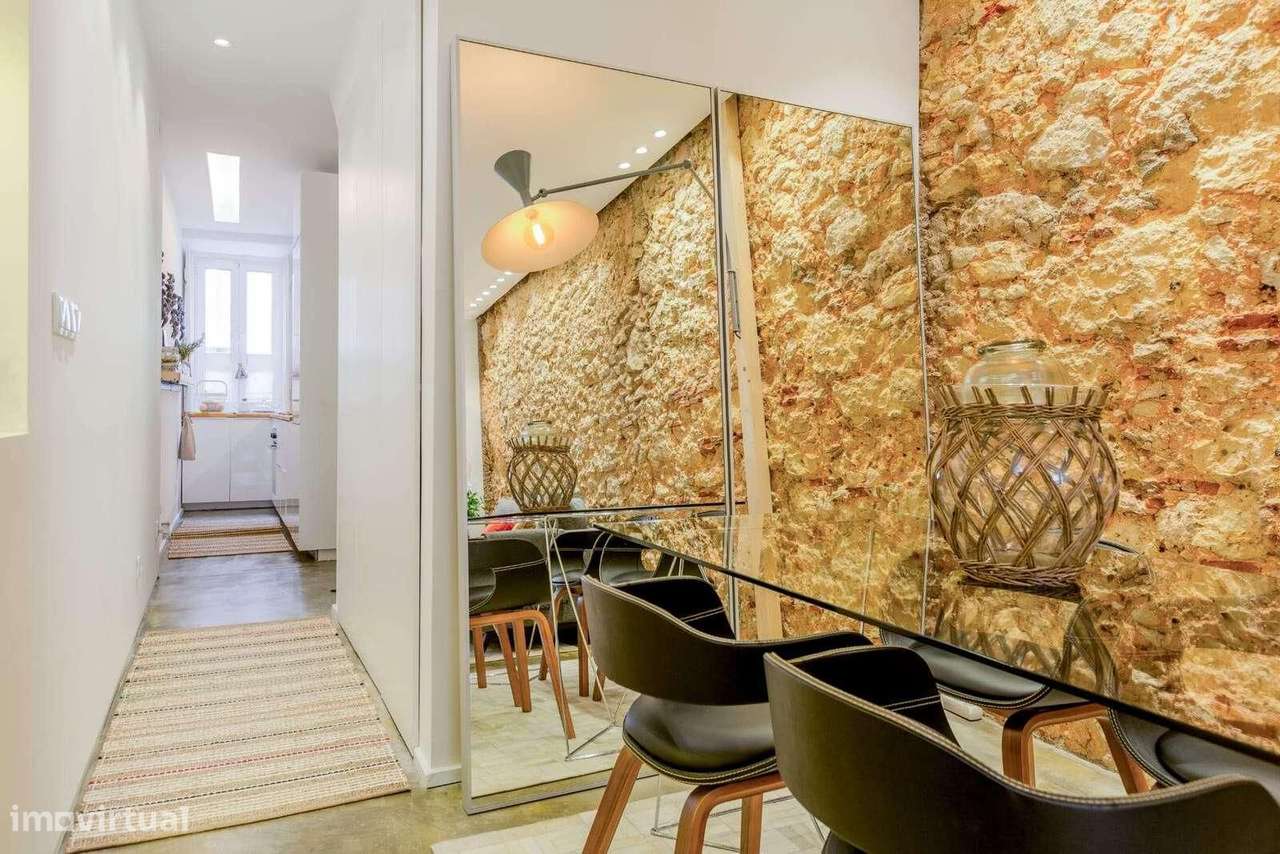 Apartamento T1 com terraço, Estrela, Lisboa-7