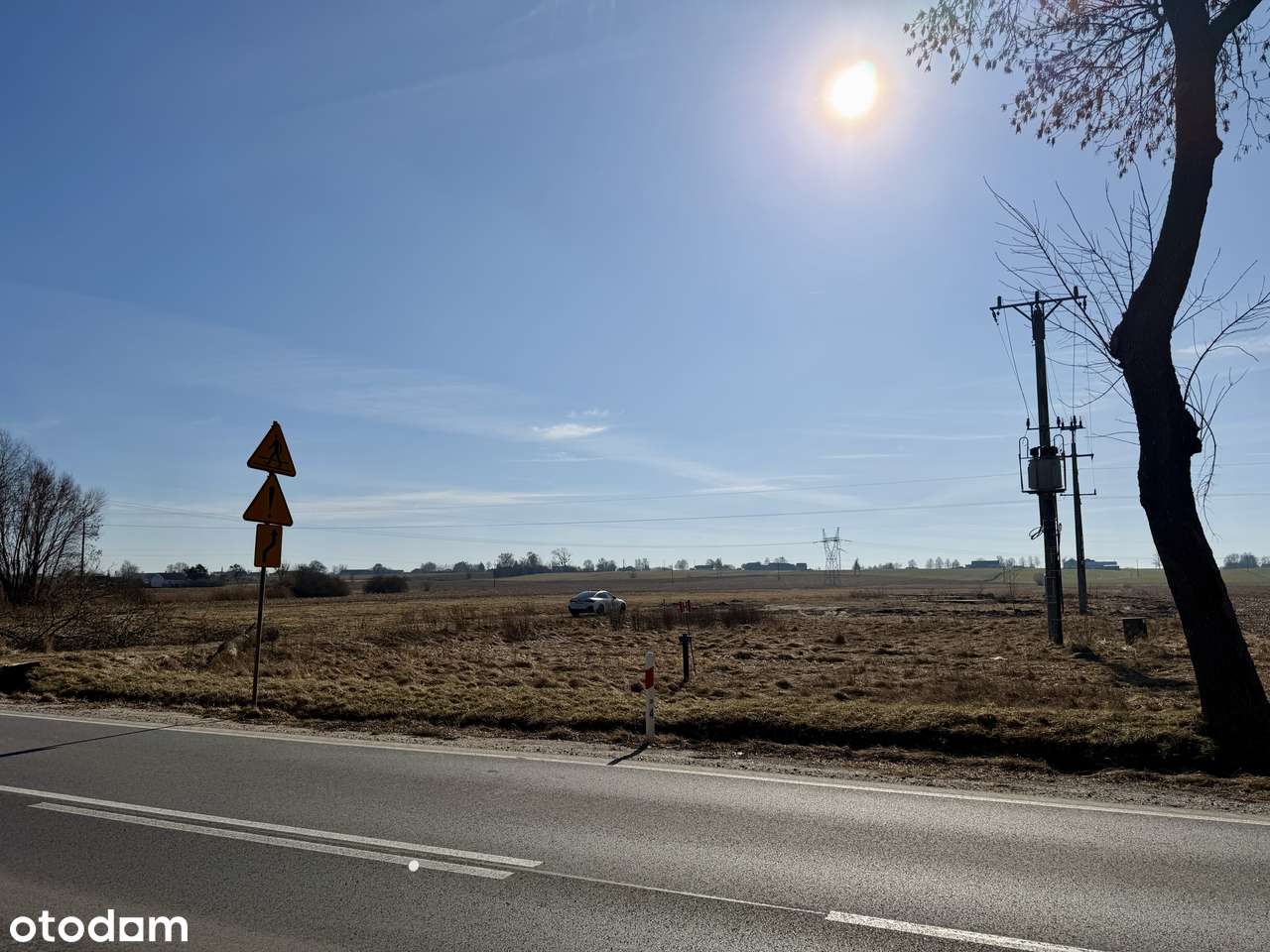 Działka inwestycyjna przy drodze wojewódzkiej FV 23%-11