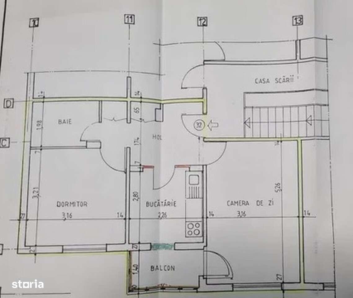 REPUBLICII-Brezeanu- 2cam, cf1, dec, 3/4, G,F,T - 80000 euro-7