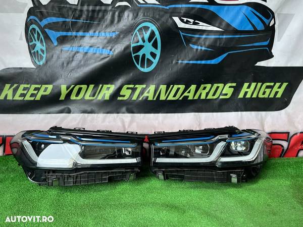 Bmw Seria 5 G30 M5 F90 Set Faruri Far stanga-dreapta Laser - 1