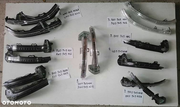 MIGACZ KIERUNKOWSKAZ KIERUNEK NA LUSTERKO AUDI VW - 1