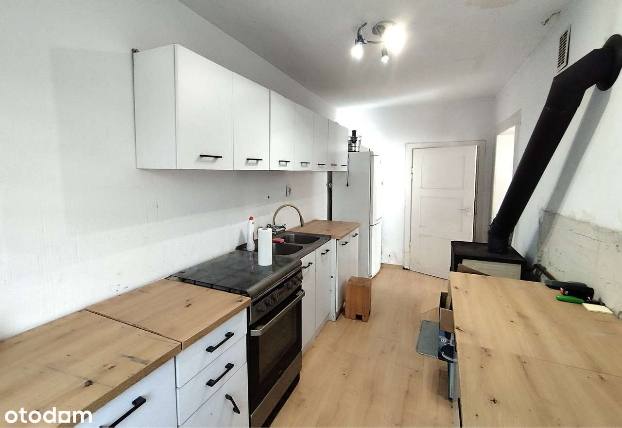 Pół domu-Mieszkanie M4 z dużą działką+zab.gosp. BIAŁA-3