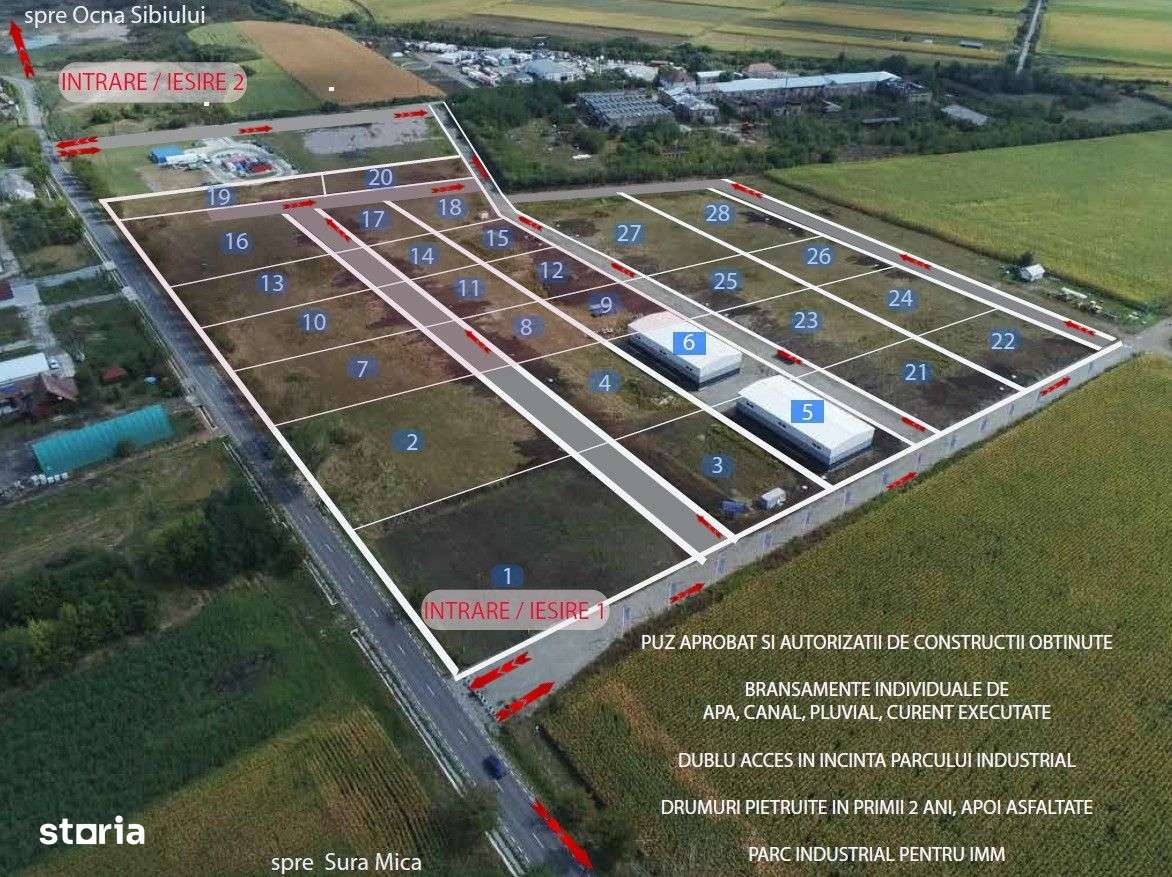 Parcela cu PUZ aprobat si utilitati - Imagine principală: 5/6