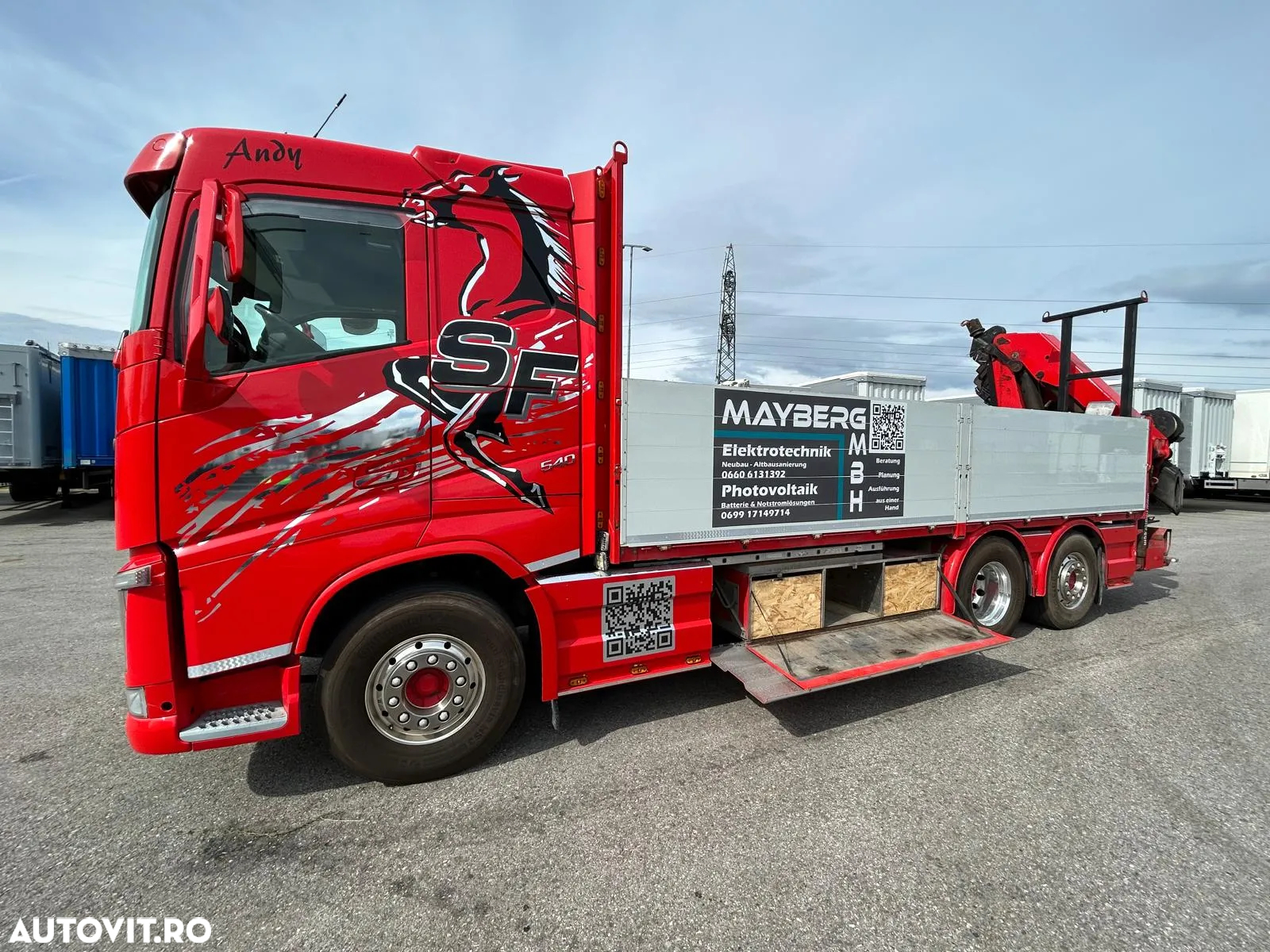 Volvo FH540, Palfinger PK23002 - 13