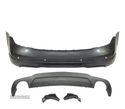 PARA-CHOQUE TRASEIRO PARA MERCEDES CLASSE C W204 12-15 LOOK AMG PDC - 2