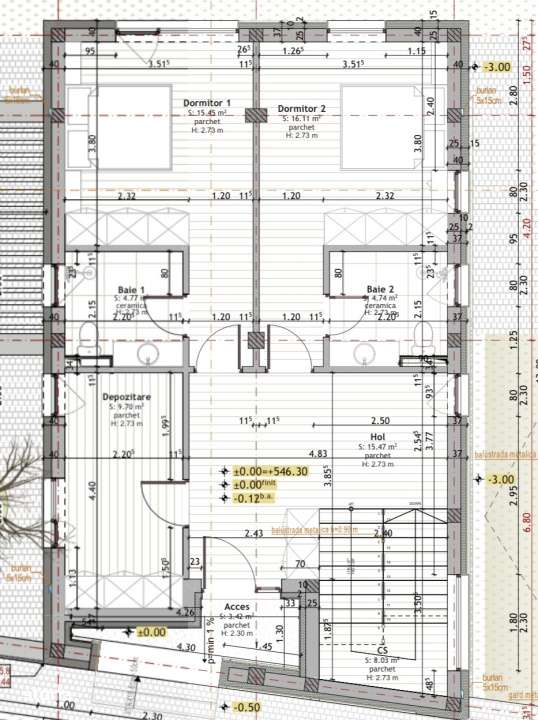 CASA INDIVIDUALA SU 220 mp si TEREN 410 MP ZONA FELEAC-3