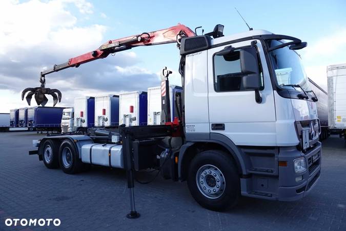 Mercedes-Benz ACTROS 2548 /6x2 / HAKOWIEC + HDS PALFINGER EPSILON / CHWYTAK - 9