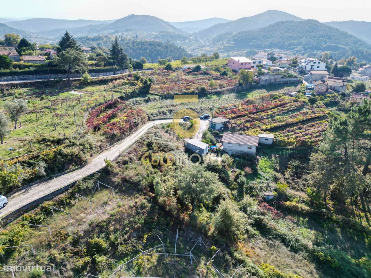 Terreno Para Construção  Venda em Santa Maria de Sardoura,Castelo de P - Grande imagem: 5/7