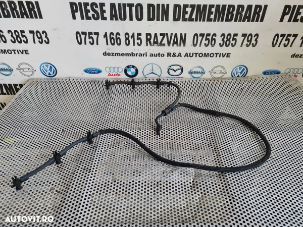 Conducta Retur Injectoare Audi A4 B8 Q5 A5 A6 A7 Touareg Etc. 2.7 Tdi 3.0 Tdi Euro 5 Dezmembrez Audi A5 8T 2.7 Tdi Euro 5 Motor CGKA Cutie Automata MMW Bixenon Volan Stanga - Dezmembrari Arad - 1