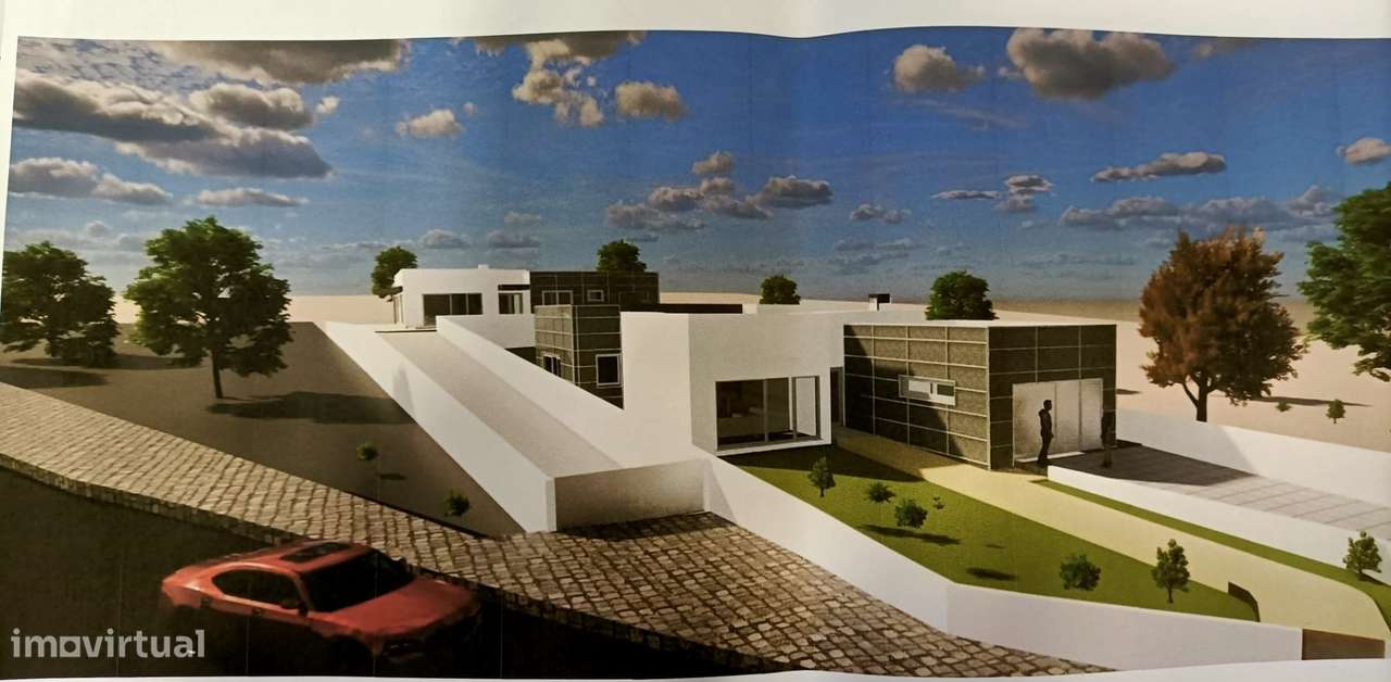 Terreno com projeto para moradia T3  / Barreiros / Leiria - Grande imagem: 5/6
