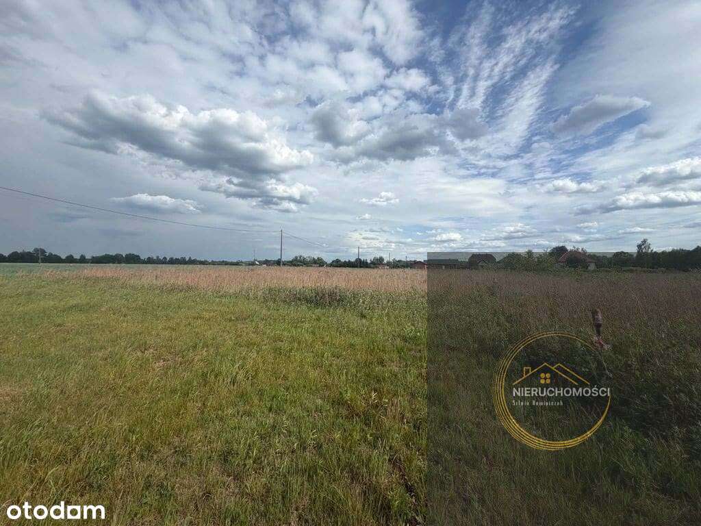 Działka budowlana 1200 m² - Pustelnik