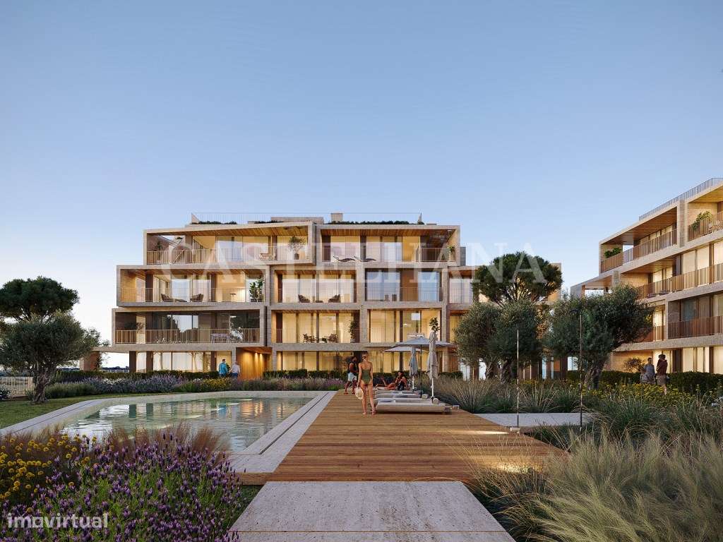 Apartamento T2 com varanda num novo empreendimento em Vilamoura - Grande imagem: 2/62