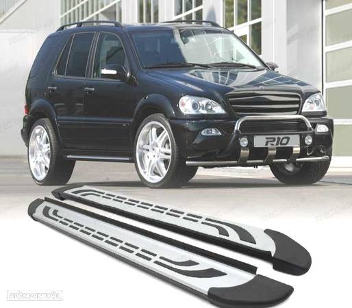 ESTRIBOS LATERAIS PARA MERCEDES ML W163 - 1