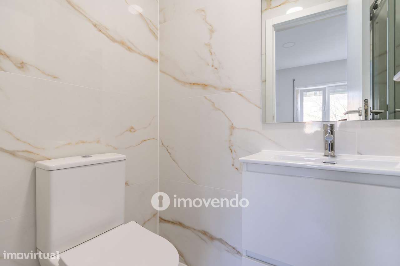 Apartamento T3 remodelado, com cozinha equipada, na Serra das Minas-35