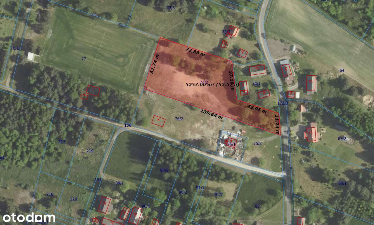 Działka budowlana w malowniczej okolicy - BUKOWINKA - gmina Twardogóra - Pełny obrazek: 2/6