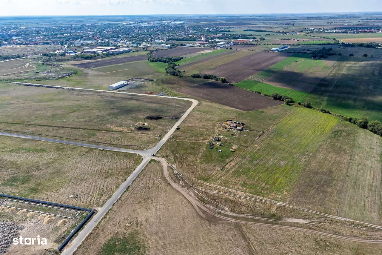 Oportunitate – Teren industrial 1.926 mp lângă Centura Vest Arad - Imagine principală: 3/5