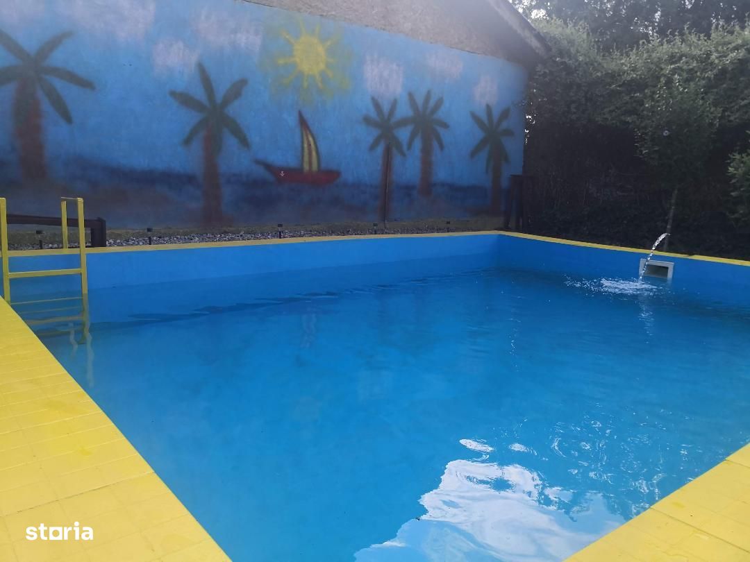 FARA COMISIOANE casa cu 6 camere 2 bucatarii P+1 TIGLA PISCINA GARAJ