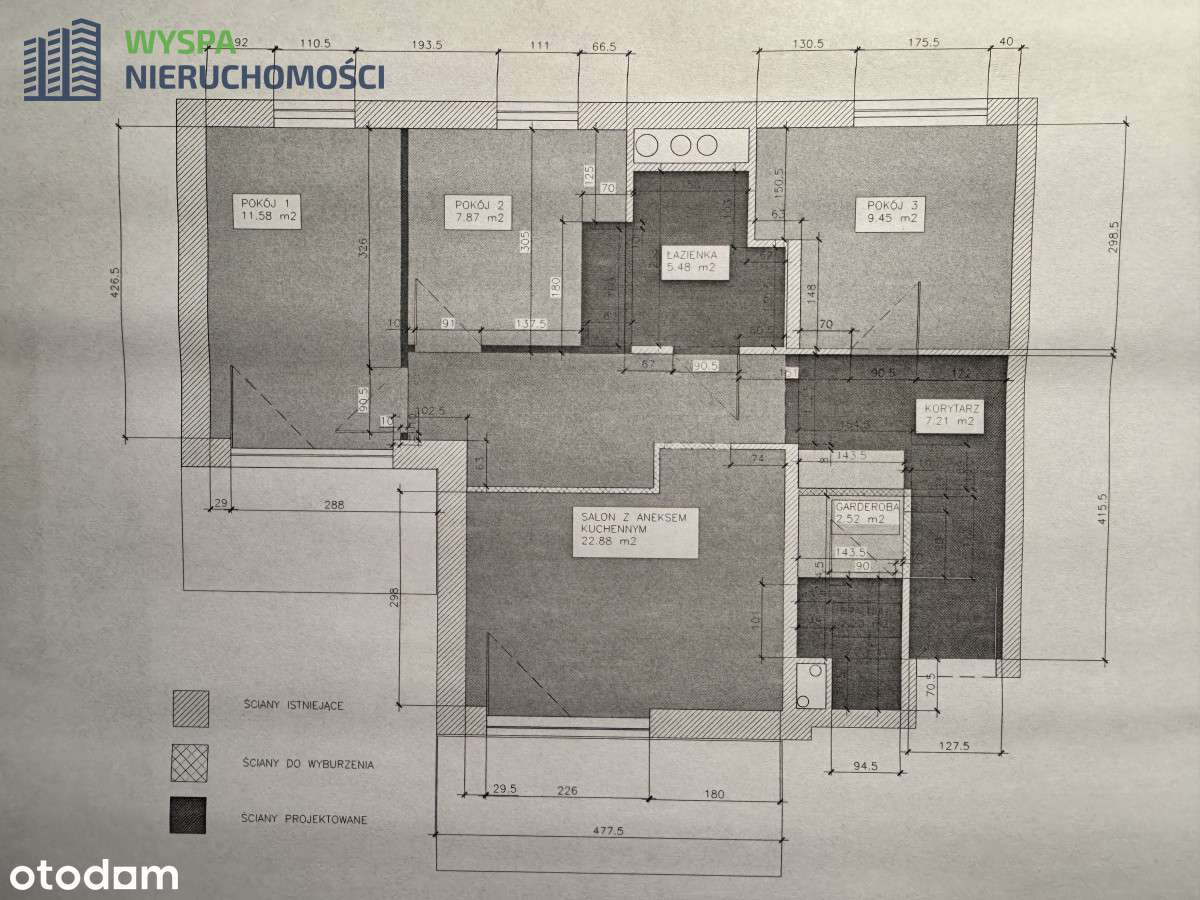 Jak z katalogu, 4 pokoje, 2 balkony, bez Pcc-17