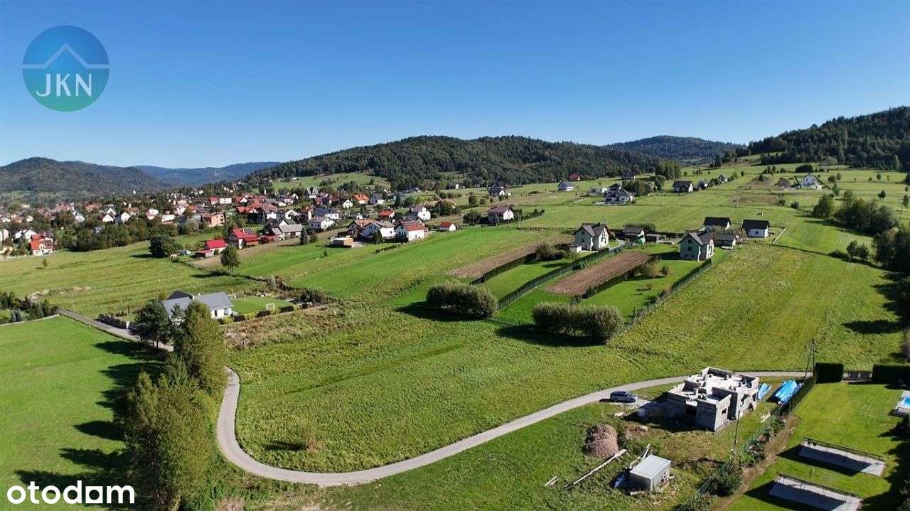 Budowlana działka tuż pod miastem Żywiec-12