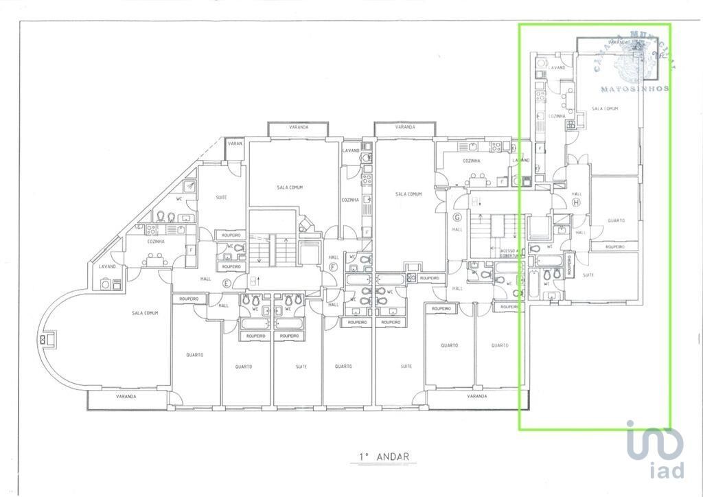 Apartamento T2 em Perafita, Lavra E Santa Cruz Do Bispo de 141,00 m2 - Grande imagem: 25/25