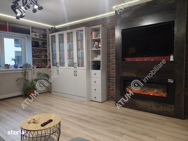 Apartament cu 3 camere etaj 1 cu parcare si terasa in Selimbar-13