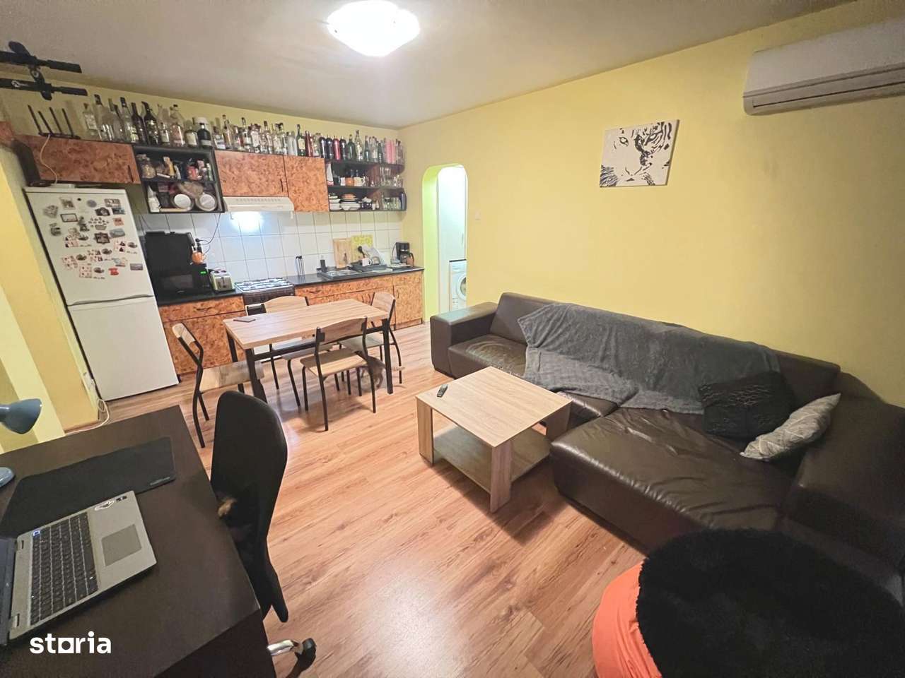 Apartament living + bucatarie,  doua dormitoare, str Bizusa Gheorgheni - Imagine principală: 4/12