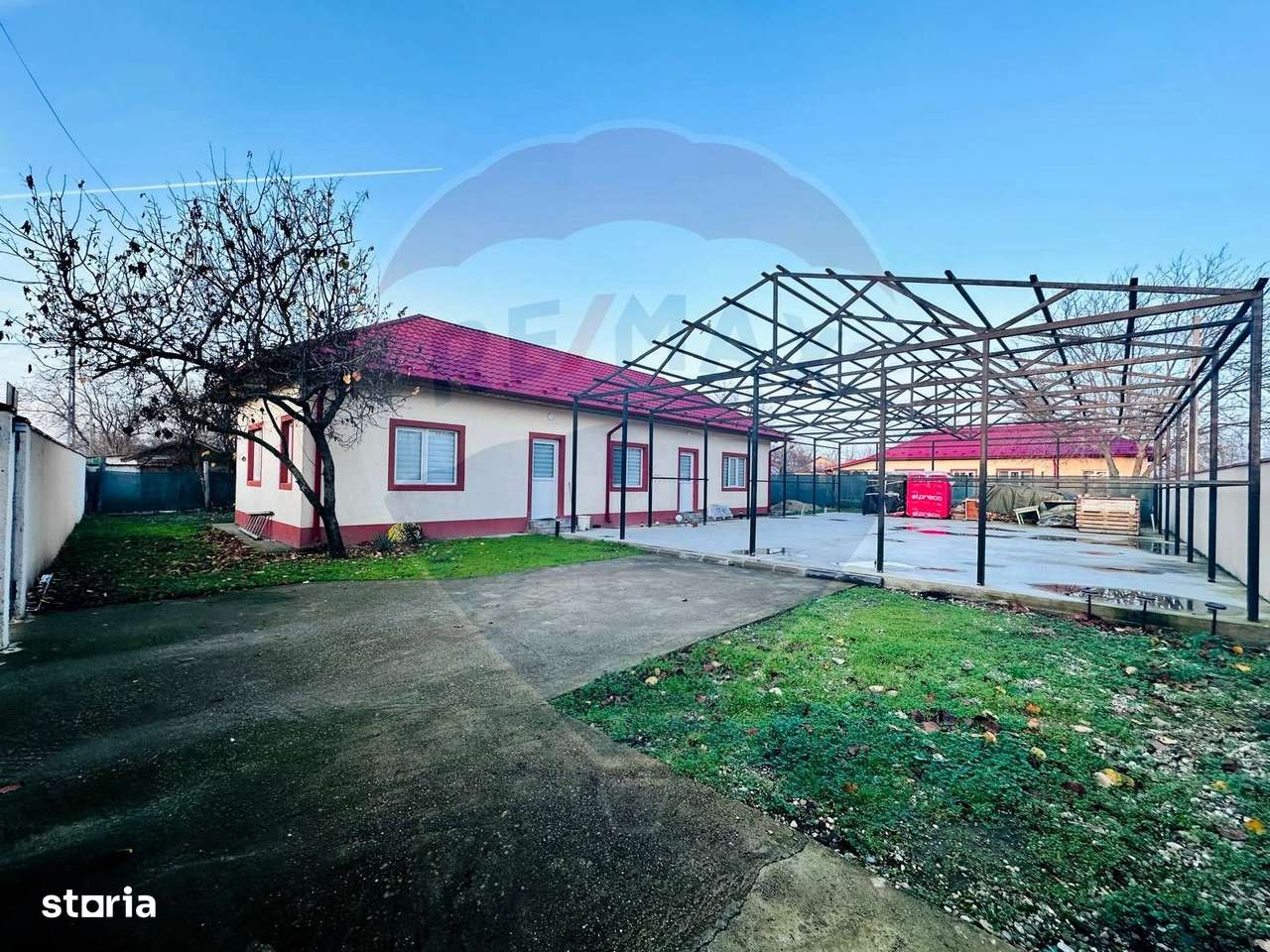 Casa Noua, Mobilata,Pod si Structura pentru Hala,Piscina-Sat Progresul - Imagine principală: 1/19