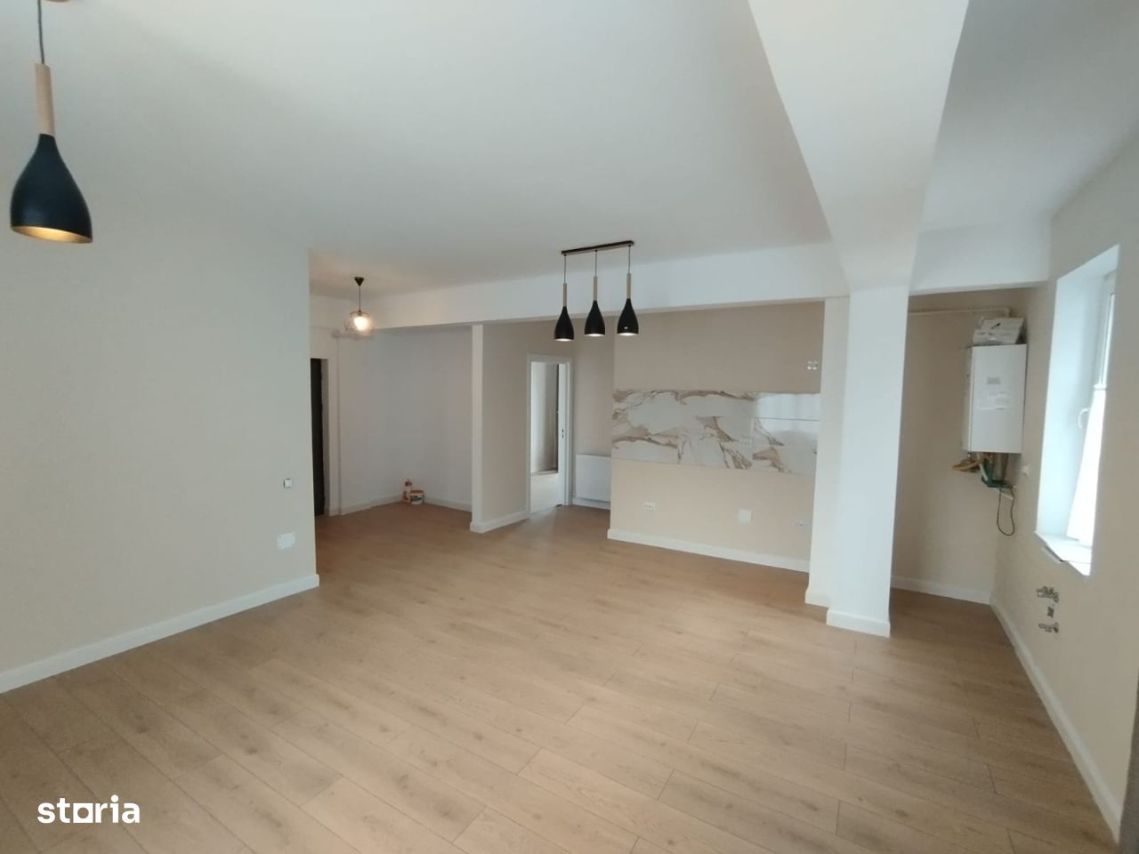 Apartament 3 camere, 60mp! Finisaje elegante! CF liber!Vedere superba!