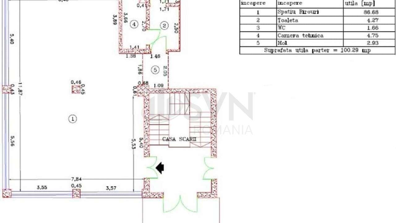 Spatiu comercial cu 5 locuri de parcare - Imagine principală: 5/6