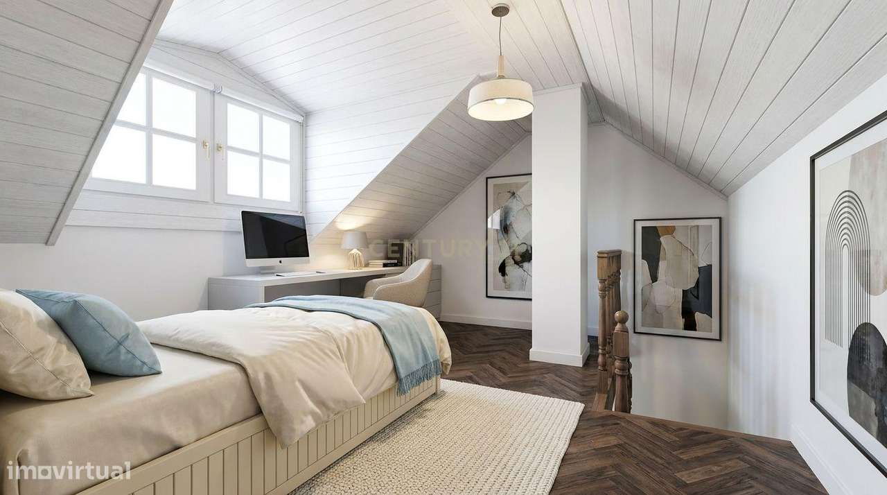 Exclusiva Villa do Século XIX com Piscina Interior em Parede, Cascais-14