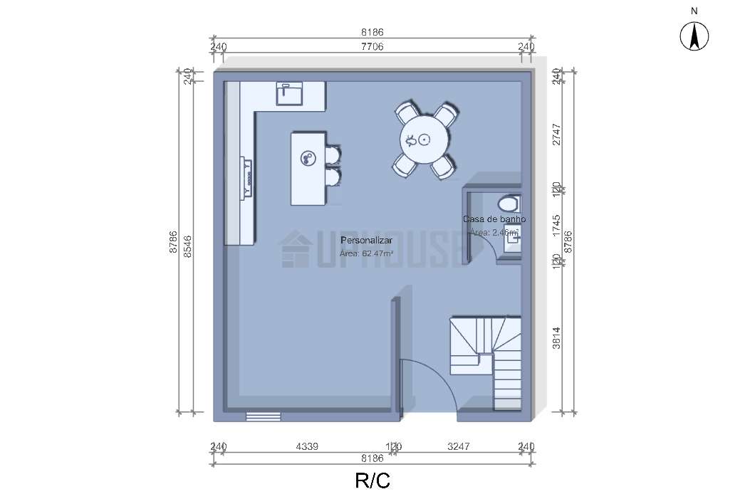 Moradia T2+1 em Remodelação Total – Conforto, Modernidade e Funcionali - Grande imagem: 4/19