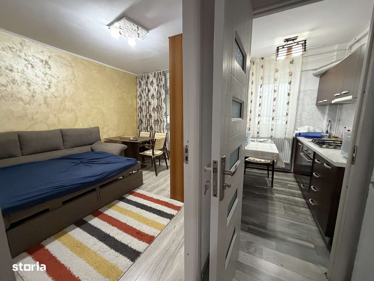 Garsoniera Mioveni, Robea, mobilata si utilata, renovata-8