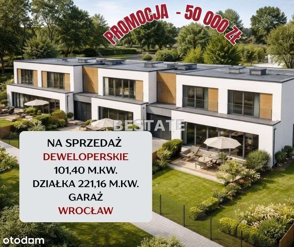 Dom, 4 pok. – Małe domki z ogródkiem i garażem, teren zamknięty