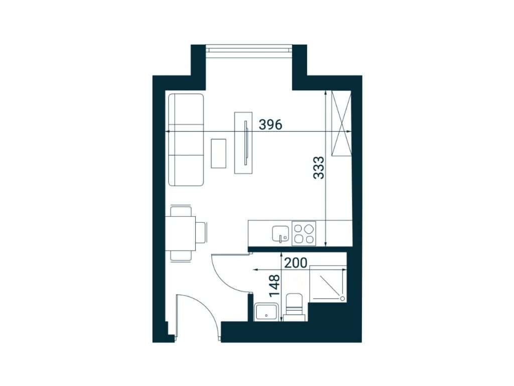 Kawalerka do zamieszkania - Poznań Piekary-1