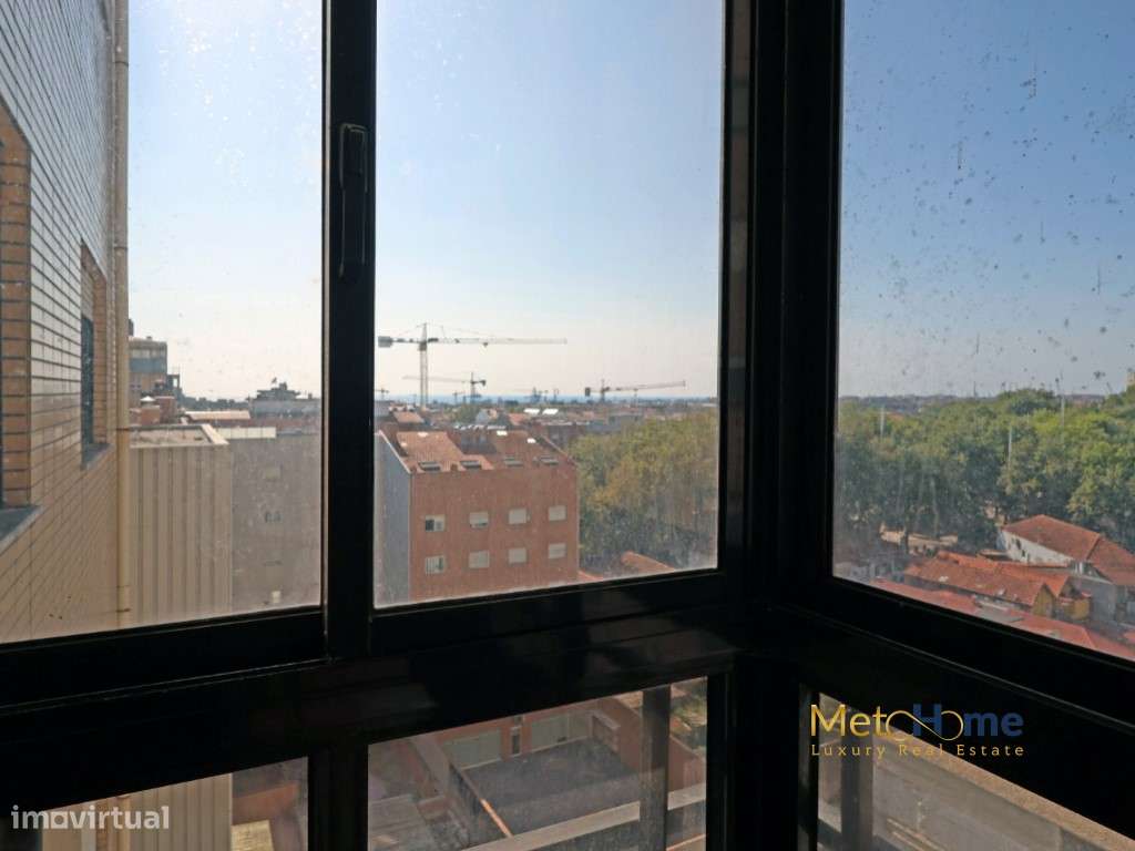 T3 | Varanda com Vista Mar | Metro à Porta | Avenida da República -...-38
