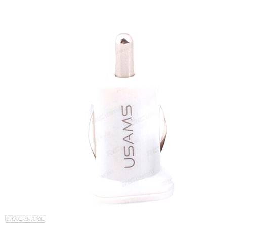 CARREGADOR DE ISQUEIRO USB 3.1A BRANCO - 3