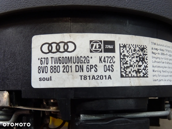 8V0880201DN poduszka kierowcy AIR BAG Audi A3 8V LIFT czesci - 4