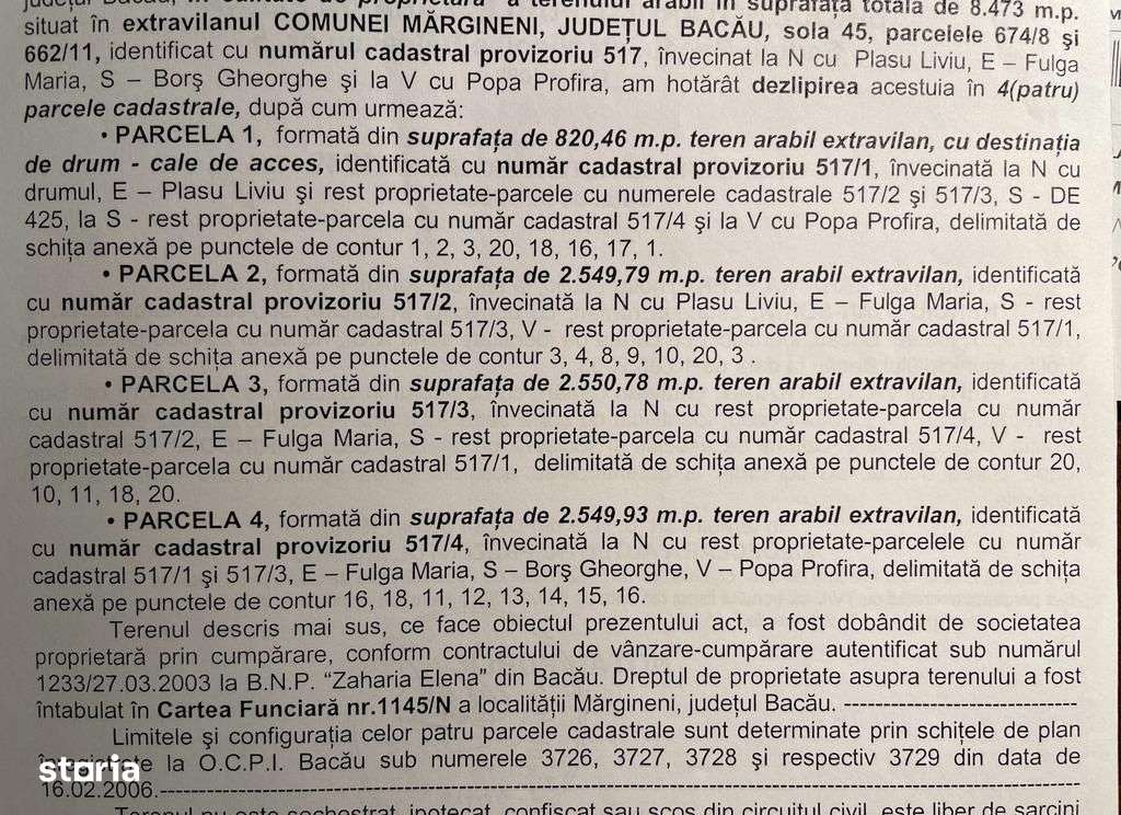 Vanzare teren Luncani, Bacau - Imagine principală: 2/12