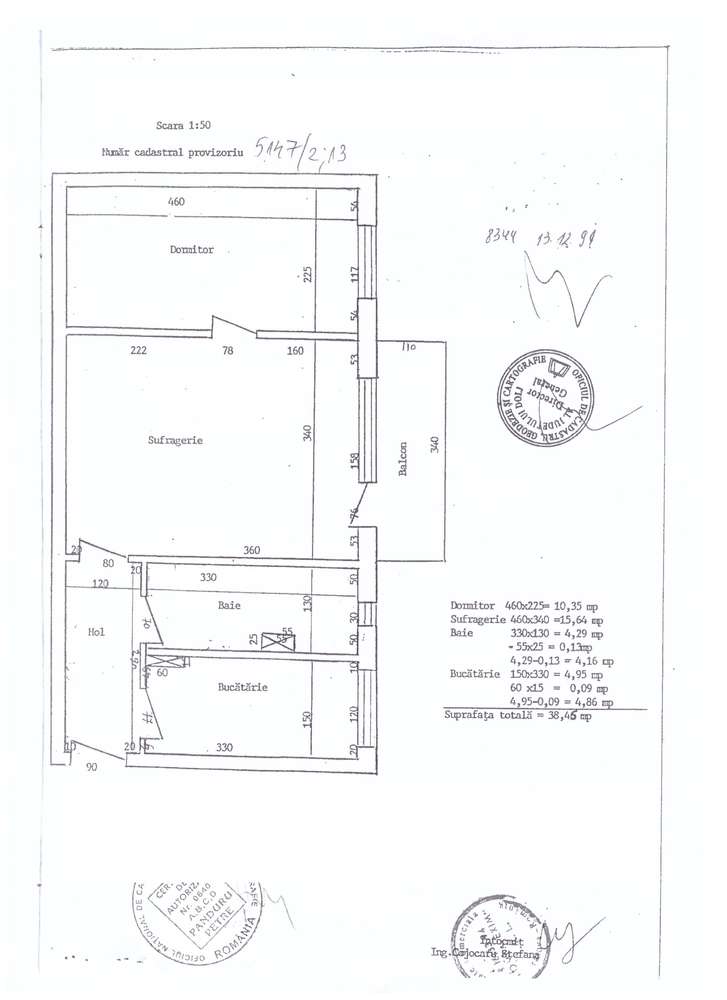 Apartament 2 camere Craiovita Noua,zona Bdul Oltenia-Statie 30.-0