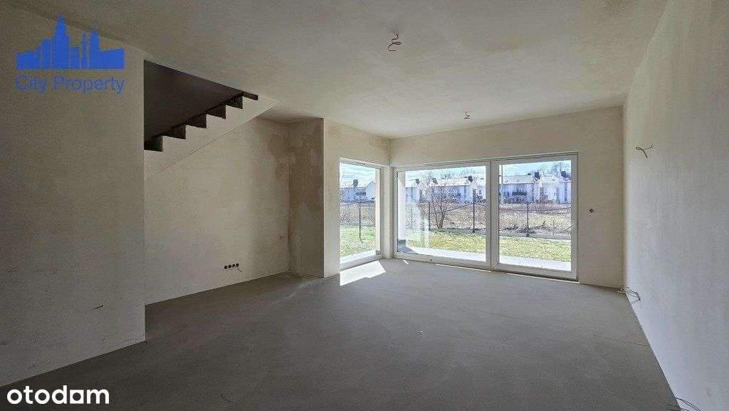 Bliźniak z garażem i ogródkiem od południa-5