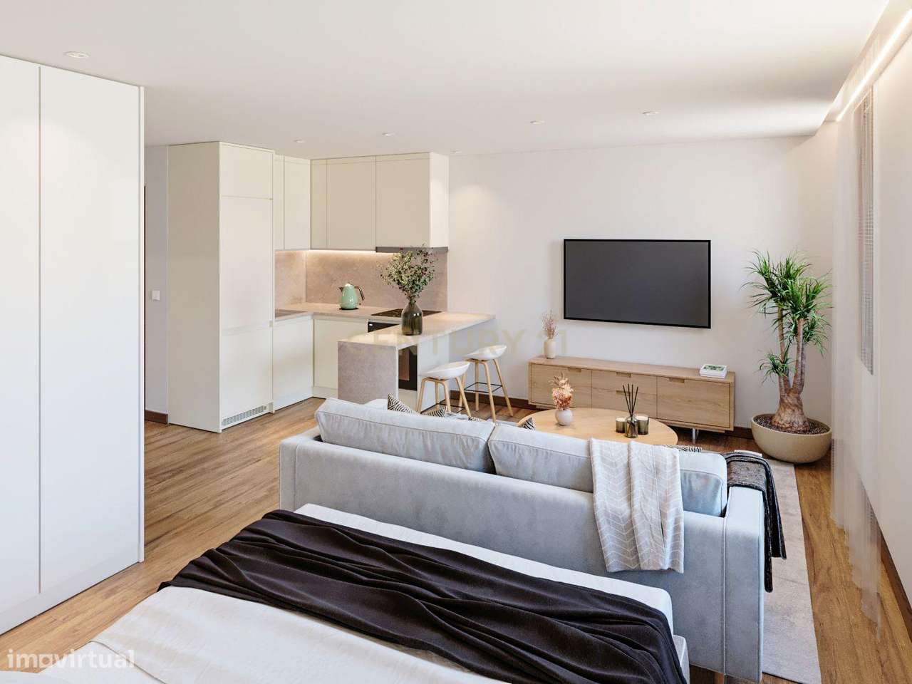 GRID 2891 – Apartamento T0 em Matosinhos-5