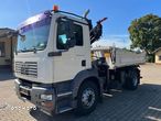 MAN 18.240 TGM wywrotka 3-str. MEILLER, z HDS HIAB 099, manual - 3